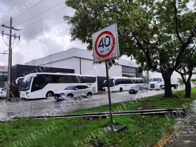 Las lluvias comenzaron desde la mañana, retomando su fuerza después del medio día