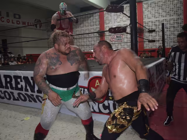Los luchadores se darán con todo para ganar el campeonato.