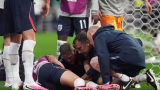 Seleccionado de Inglaterra Jordan Henderson se fractura el brazo en los festejos tras derrotar a México