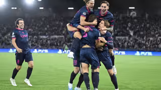 Barça, Arsenal y Atlético lucen goles en Europa, batacazo del Inter
