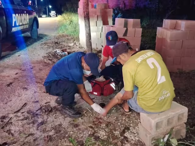 Algunos ataques fuero atendidos por paramédicos en el lugar del incidente