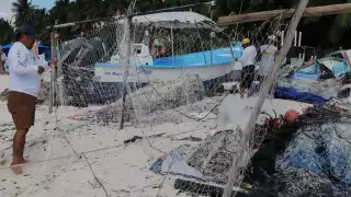 Pescadores de Isla Mujeres piden aumento en los apoyos federales