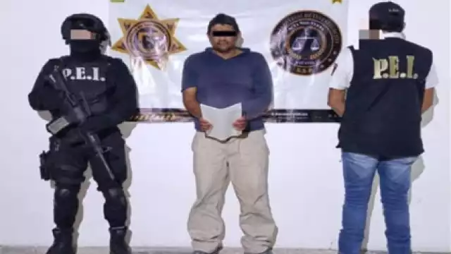 El probable asesino fue detenido, luego de que las autoridades ejecutaran la orden de aprehensión.