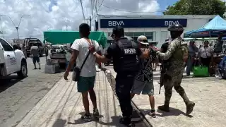 Las autoridades hallaron tijeras usadas en el pleito