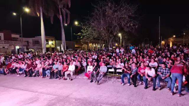Los morenistas de Campeche mostraron su apoyo a la candidata presidencial de Morena, Claudia Sheinbaum Pardo