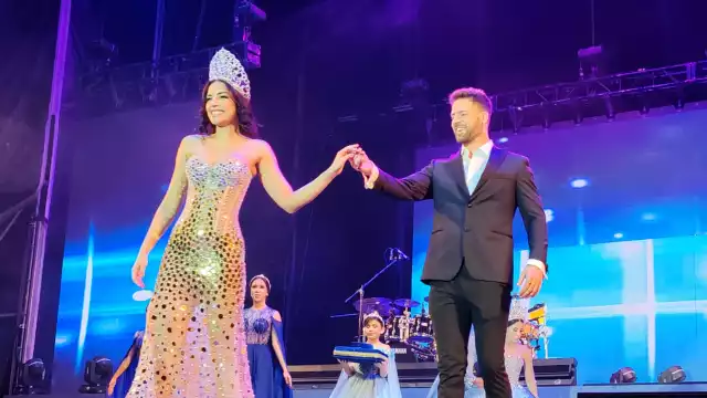 Los Reyes del Espectáculo del Carnaval de Campeche de este año fueron coronados este jueves