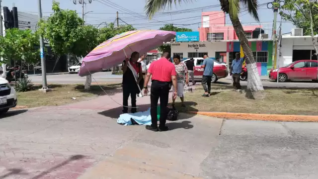 La mujer fue trasladada a un hospital con fuertes dolores y sin sentir la extremidad inferior.
