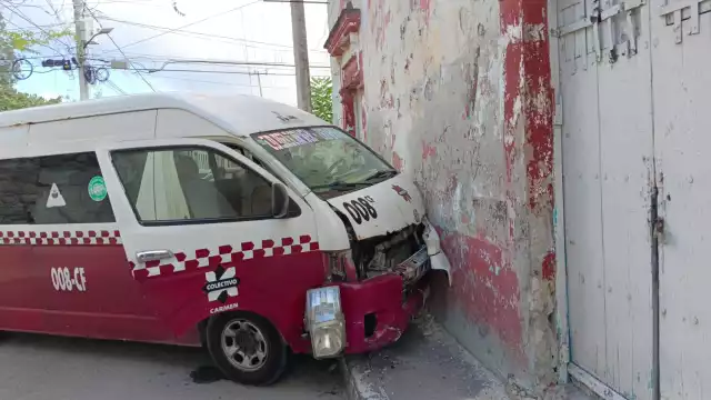 El accidente dejó solo daños materiales