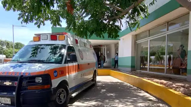 Los ministeriales arribaron a buscar al hombre lesionado a la zona del Hospital General de Playa del Carmen