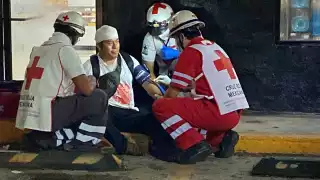 Accidente en la carretera Campeche-Mérida deja a motociclista inconsciente