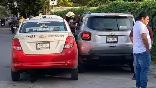 Tres heridos en carambola registrada en Campeche