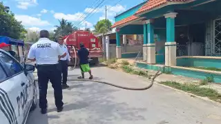 Incendio en Hecelchakán deja en cenizas la casa de una maestra jubilada