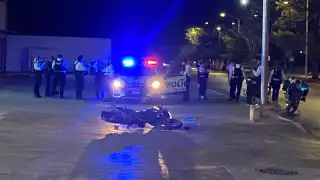 Disparan motociclistas a dos hombres en Campeche, uno muere en el lugar 