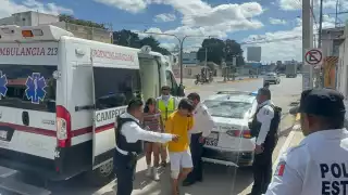 En Campeche un policía y dos menores resultan heridos durante una persecución en filtros