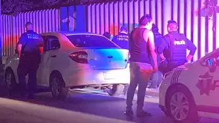 Hombre intoxicado provoca persecución y conato de bronca en Campeche