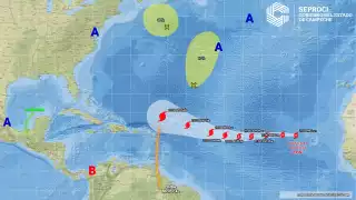 Se forma la Tormenta Tropical “Erin” en el Atlántico; ¿hay riesgo en Campeche?