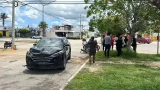 Campeche: Dos accidentes en menos de 20 minutos deja dos motociclistas heridos  