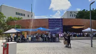 Paro del Poder Judicial en Cancún deja a ciudadanos sin acceso a la justicia