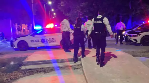 Dispositivo de seguridad en la ciudad tras ataque con explosivos caseros