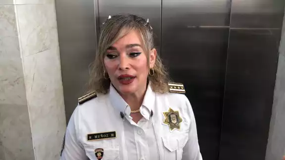 La titular de la SPSC, Marcela Muñoz Martínez, afirmó que la dependencia puede coadyuvar con la vigilancia a solicitud de la Guardia Nacional