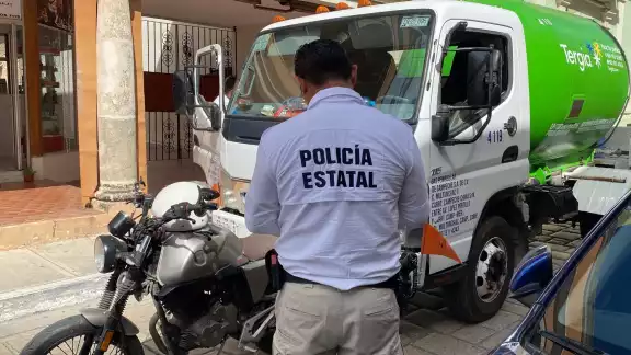 El incidente ocurrió en la calle 10, entre las calles 59 y 61 El incidente ocurrió en la calle 10, entre las calles 59 y 61