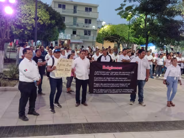 La protesta en el parque era pacífica y no política, acorde a los asistentes.