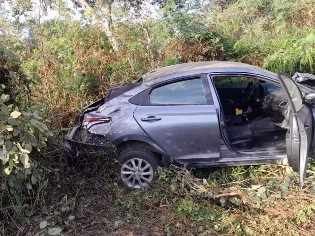 El accidente ocurrió a las 7:40 a.m