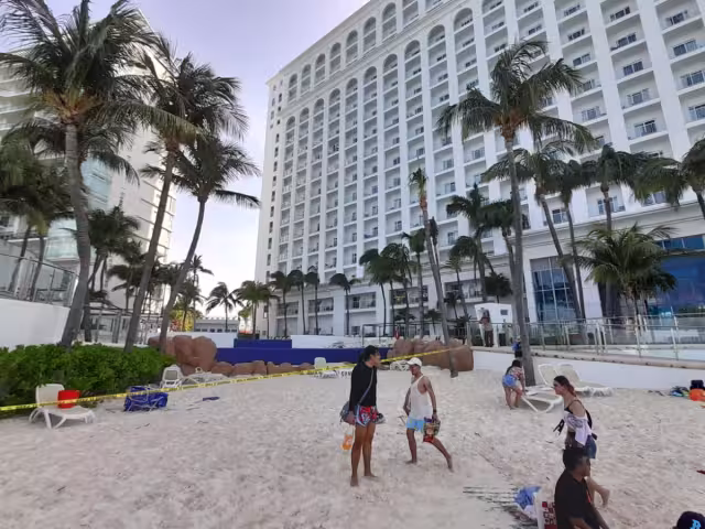 Del ataque en la playa de Cancún hay cuatro detenidos