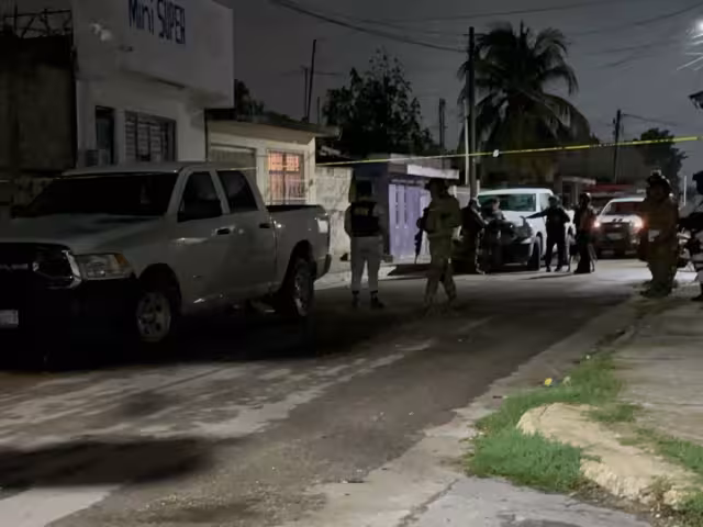 Operativo conjunto deja aseguramientos y detenidos en colonias de Campeche