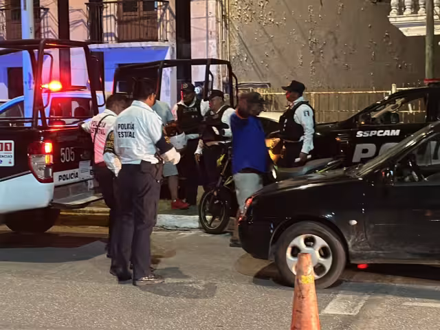 Se revisaron más de 100 conductores, de los cuales 15 dieron positivo en consumo de alcohol.