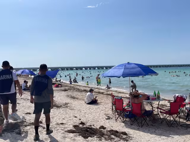 El 90 por ciento de los visitantes eran nacionales y locales