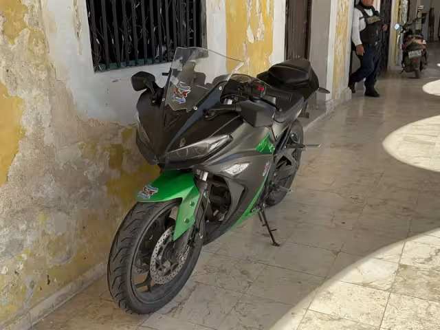 Motocicleta de la marca Kiwo, modelo 250, fue robada y posteriormente recuperada