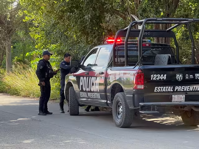 El área fue acordonada por elementos policía{cos