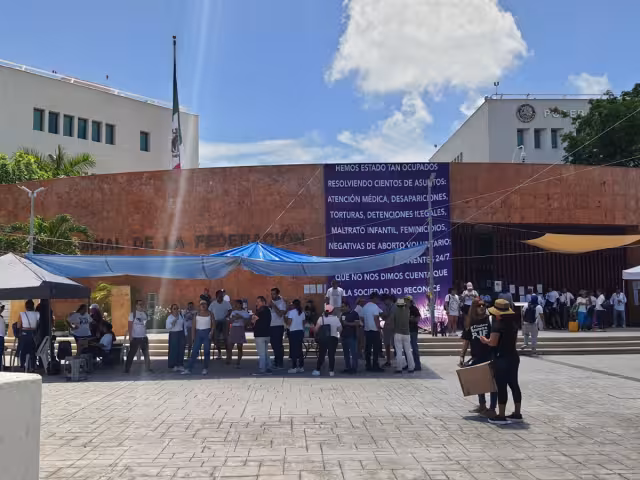 Paro del Poder Judicial en Cancún deja a ciudadanos sin acceso a la justicia