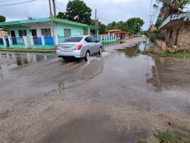 Habitantes presenciaron una tarde de lluvia prominente