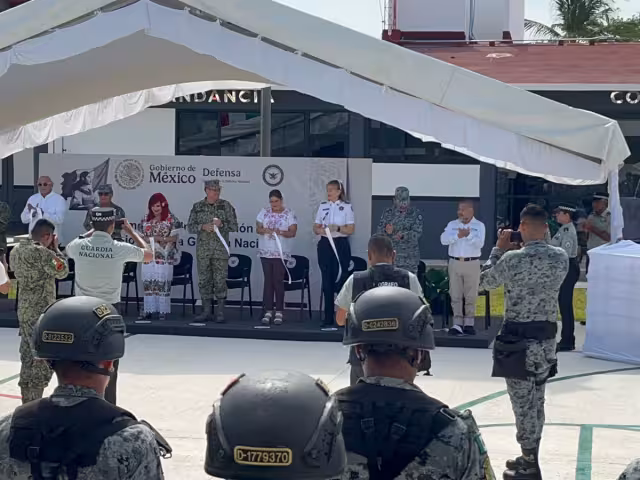 Instalan cuartel estratégico para vigilancia del Tren Maya en Campeche