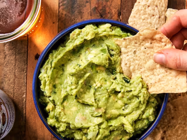 El guacamole es una de las botanas favoritas