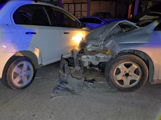 Un accidente automovilístico ocurrió cerca de las 2 a.m. en la Carretera Antigua Campeche – Mérida