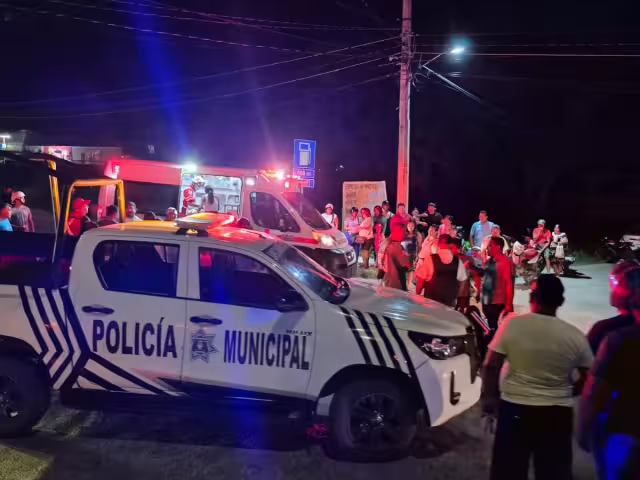 Grave accidente en Champotón: motocicleta embestida por camioneta
