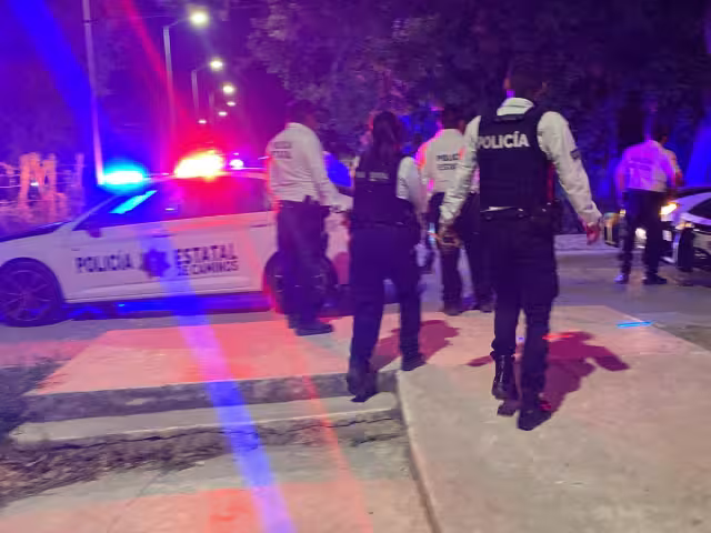 Dispositivo de seguridad en la ciudad tras ataque con explosivos caseros