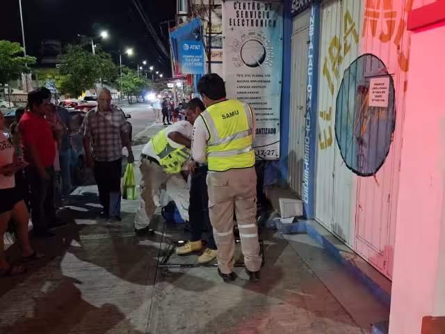 Familiares llegaron al sitio y descartaron asalto.