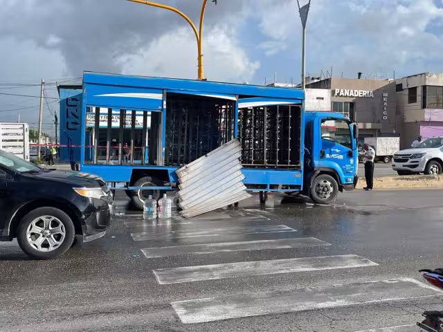 En la mañana se reportaron cuatro accidentes