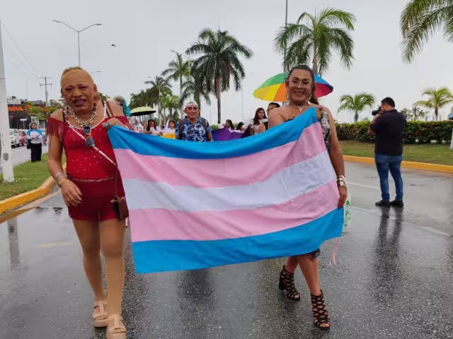 ¡Paso histórico por la dignidad trans! Activistas trans celebran tipificación del transfeminicidio en Campeche