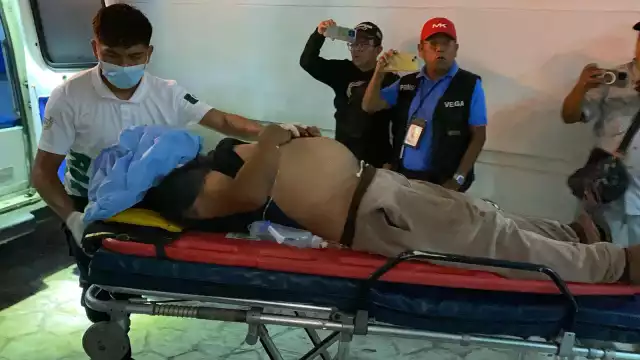 Las víctimas fueron reubicadas por paramédicos al hospital Jesús Kumate Rodríguez.