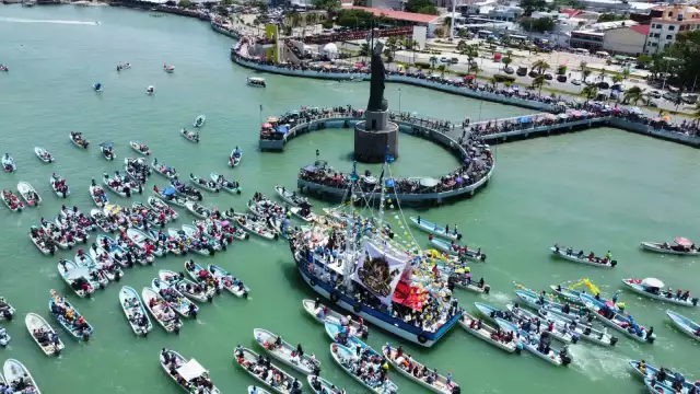 Todo listo en Campeche para las fiestas patronales de la Virgen del Carmen: “La Conchita” será el barco oficial