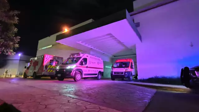 El hombre herido fue trasladado al hospital Jesús Kumate Rodríguez.