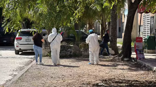 El sitio se encuentra acordonado por autoridades para el levantamiento de indicios