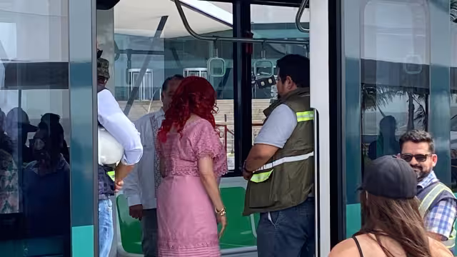 El Tren Ligero ya luce colores del Tren Maya