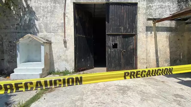 Hombre detenido por intentar robar una escalera metálica de una bodega del Ayuntamiento.