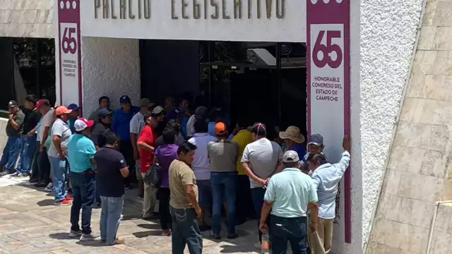 Arribaron al Palacio Legislativo